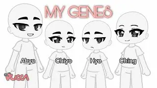 MY GENES || Meme || Future Ching & Abyo || Feat. Future Kids || Pucca || AU || Gacha Club
