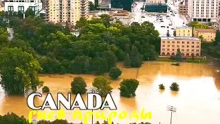 Flood in Canada, London Ontario flooded