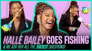 'The Little Mermaid''s Halle Bailey on Harry Styles rumours & what Beyoncé thinks of the movie!