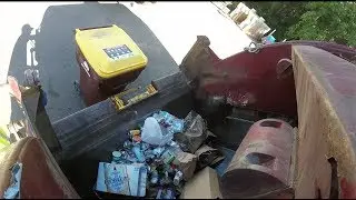 GoPro on a Garbage Truck (Hopper View): 6 Year Special