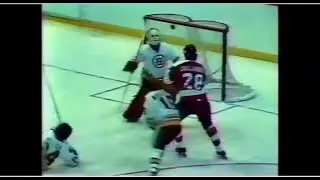 11/4/1978 Philadelphia Flyers at Boston Bruins complete game G Jim "Seaweed" Pettie gets some run!