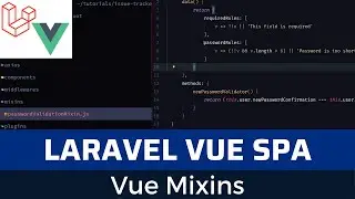 Laravel Vue SPA Issue Tracker part 15: vue mixins