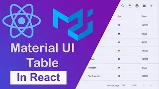 1. Material UI ( Material Table ) Table in React