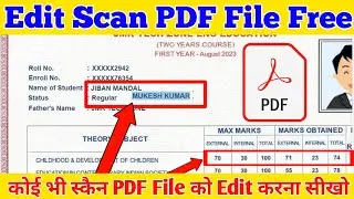 How to Edit Scan PDF File in Laptop Like a Pro