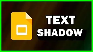 How to add Shadows to Text in Google Slides | 2024