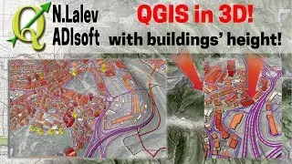 View your GIS project in 3D (QGIS 3D map tutorial)