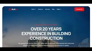 Construction HTML Template Free