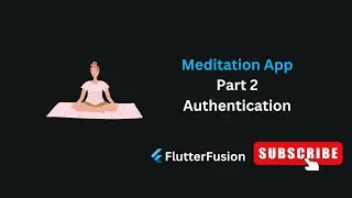 Authentication Part 2 | Glassmorphism | Meditation App