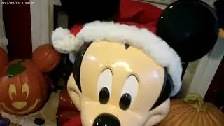 Disney Home Depot Mickey Mouse Animatronic Christmas Decoration Review!