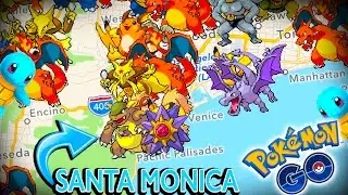 RARE POKEMON EVERYWHERE! Pokemon Go at the FAMOUS Santa Monica Pier!
