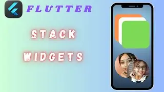 Stack widgets in flutter || stack in flutter || how to overlay container in flutter || 