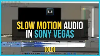 HOW TO SLOW MOTION AUDIO IN VEGAS (OLD) - Sony Vegas Tutorial