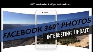 Facebook 360 Degree photos Introduced - Demo