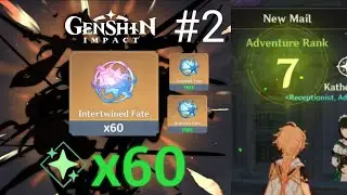How to Get 10+ Characters in Day 1 - x60 Wish on Adventure Rank 7 - Genshin Impact Reroll Guide #2