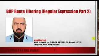 23-BGP Route Filtering Using (Regular Expression Part 2) (Arabic) عربي