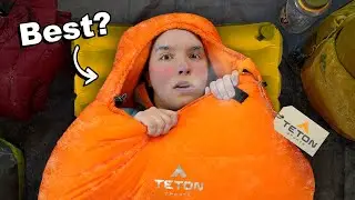 $120 Teton Sports Sleeping Bag vs. $600 Nemo Sleeping Bag!