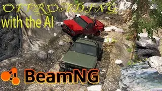 INSANE AI OFFROADING!  BeamNG LIVE 🎥