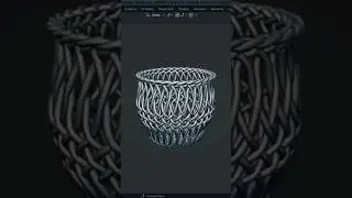 Blender 3D Tutorial - How to Model a Wicker Basket with Curve Knots 