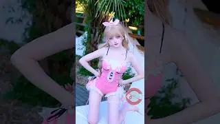 Feria Shen So Cute in the Pool 😍 Naraka Bladepoint Cosplay 