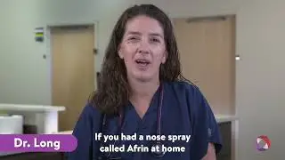 How do you treat a nosebleed?