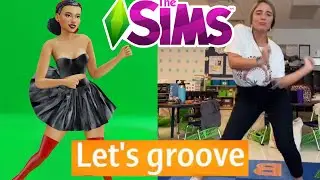 LET'S GROOVE - SIMS4 TIK TOK DANCE ANIMATION. #SIMS4ANIMATION #SIMS4