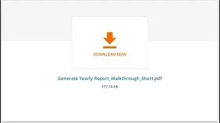 001 - Generate Yearly Report - Performer | REFramework,  System1 and Config