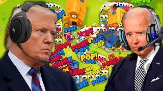 Trump and Biden Play Bloons TD 6