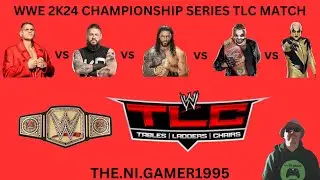 TLC WWE title match this was INSANE! WWE 2K24 Championship Series!