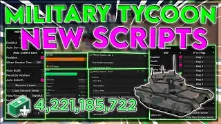 [NEW] Military Tycoon Script Hack / GUI | Auto Farm + Raid | Kill All | *PASTEBIN 2022*