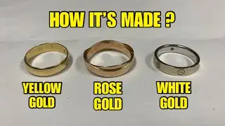 Yellow Gold, Rose Gold, White Gold- How it’s Made?