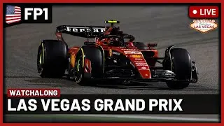 F1 Live - Las Vegas GP Free Practice 1 Watchalong | Live timings + Commentary