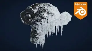 Blender Tutorial - Freezing Effect w/ Geometry Nodes