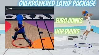 BEST LAYUP PACKAGE on NBA 2K21 NEXT GEN! HOW to do EURO DUNKS and HOP DUNKS 2K21 NEXT GEN!