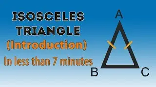 What Is Isosceles Triangle with PROOF? | Triangles |  Geometry | Letstute