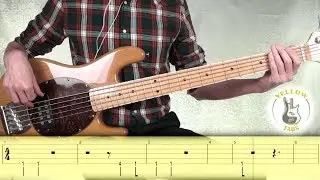 Bon Jovi - It's my life for 5-string bass with TABS