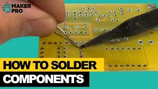 How to Solder Components