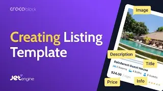 How to Create a Listing Template with JetEngine plugin