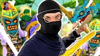 ЛЛОЙД VS НАДАКХАН И АМУЛЕТ БУРИ NINJAGO! ЧМЗН И LEGO ДРАКОН ИЗ ДЖУНГЛЕЙ НИНДЗЯГО!