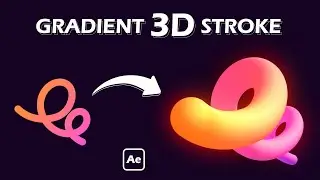 Fascinating 3D Stroke Animation in After Effects | No Plugin