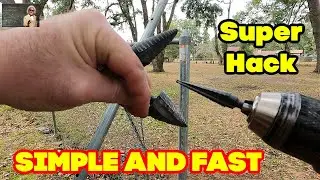The Best and Easiest WAY To Drill Thin Metal Up To 1/4