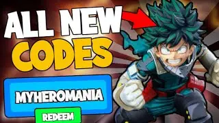 ALL *12* MY HERO MANIA CODES! (May 2021) | ROBLOX Codes *SECRET/WORKING*