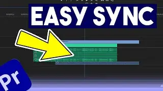 SYNC Audio & Video In Adobe Premiere Pro CC