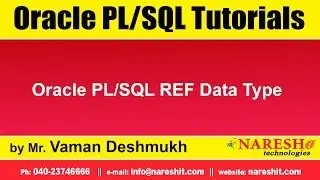 Oracle PL/SQL Tutorials | Oracle PL/SQL REF Data Type | Mr.Vaman Deshmukh