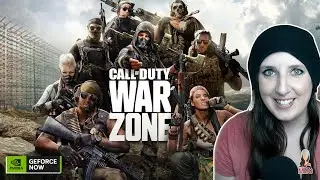 🔴 LIVE | CALL OF DUTY ON GEFORCE NOW!!! First Look - Gonna get destroyed on Warzone 😅💥