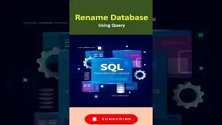 Rename Database in SQL | shorts | Technical Session 