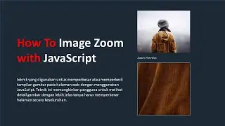 How To Image Zoom with JavaScript