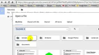 How to open the document from google drive in Google Docs