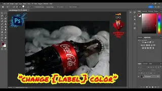 Changing your LABEL Color in Photoshop || INVOGUE Adobe Tips