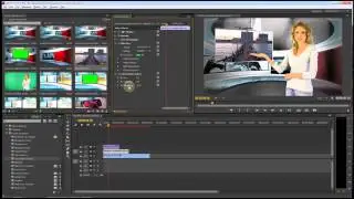 Premiere Pro CC Green Screen / Virtual Studio Tutorial