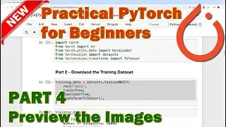 PyTorch Beginner Tutorial - Part 4 (Preview the Images)